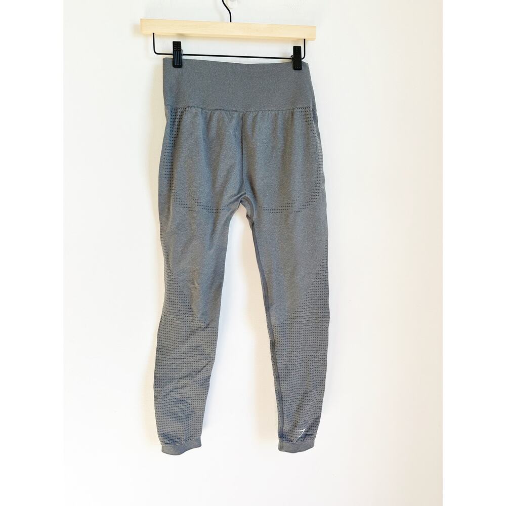 Gymshark Vital Seamless 2.0 Leggings Smokey Grey Marl - M